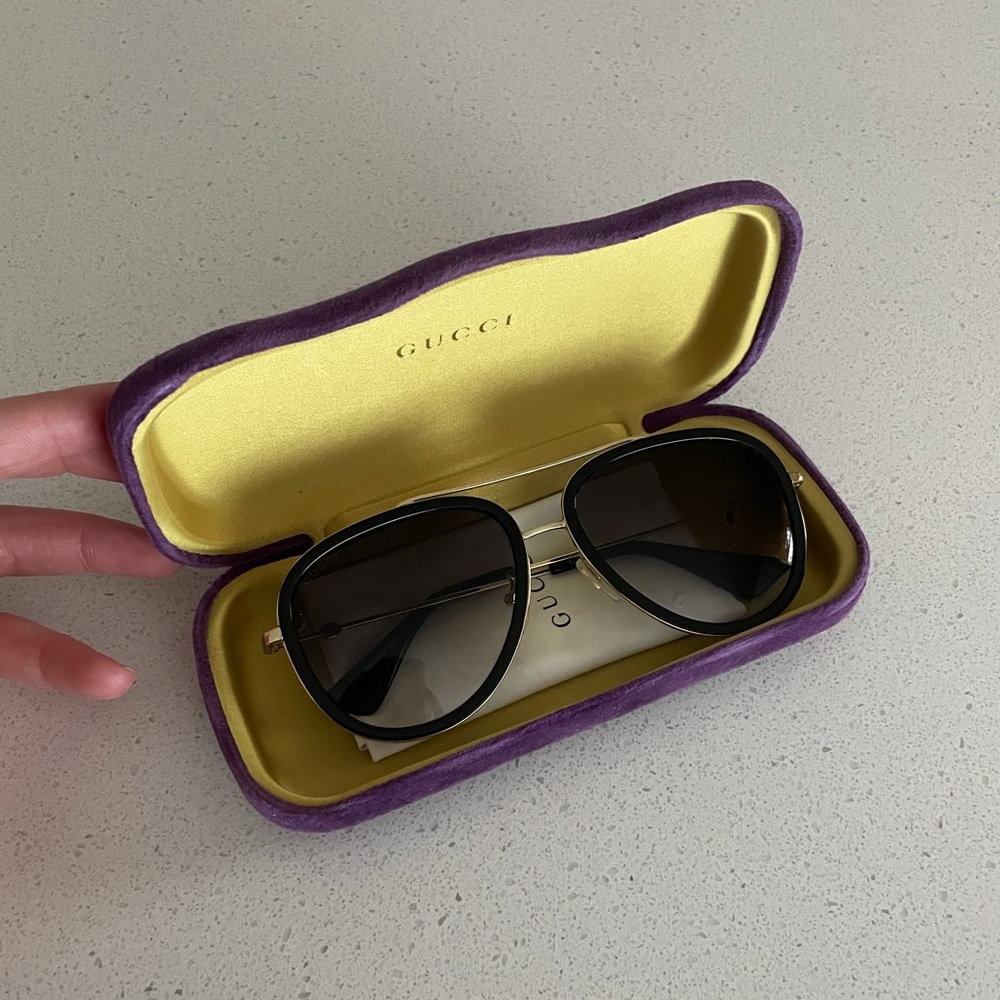 Gucci aviator sunglasses